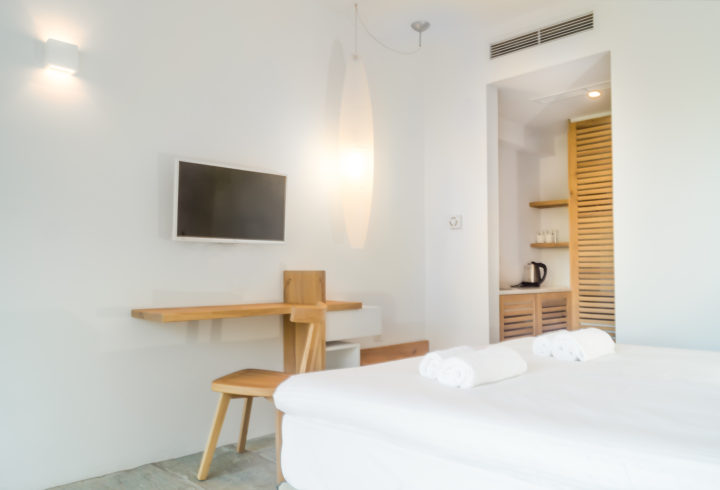Double room with garden Semeli interior